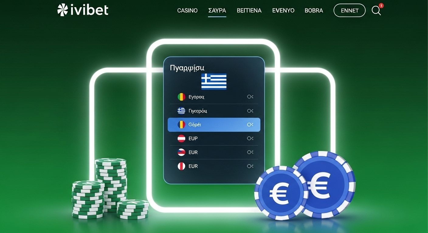 Υποστήριξη τοπικής γλώσσας και νομίσματος ivibet kaszino